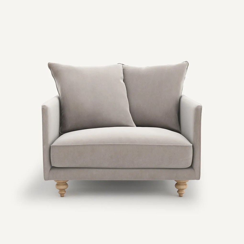 Fauteuil fluweel, Lazare