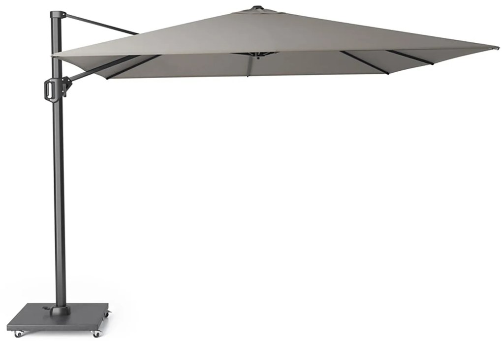 Platinum Challenger Zweefparasol Xm T Premium (incl. Voet En Hoes) Aluminium Grijs