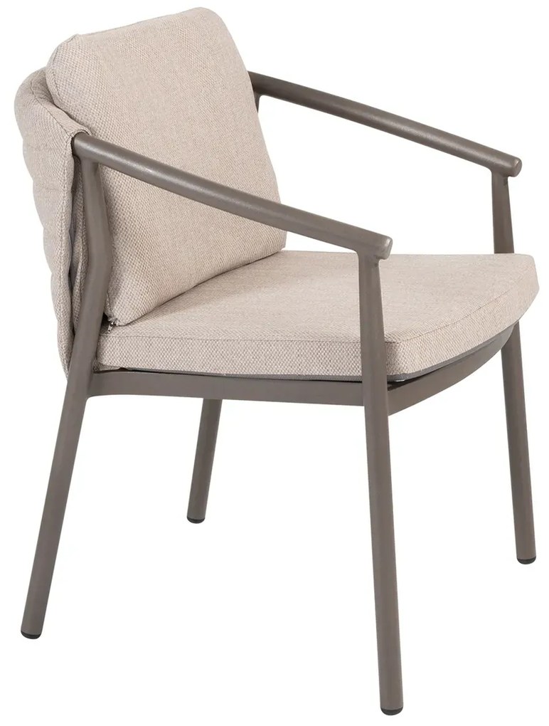 Taste by 4 Seasons Barolo tuinset terre met Manolo tafel 240 cm SALE Tuinstoel bruin weerbestendig