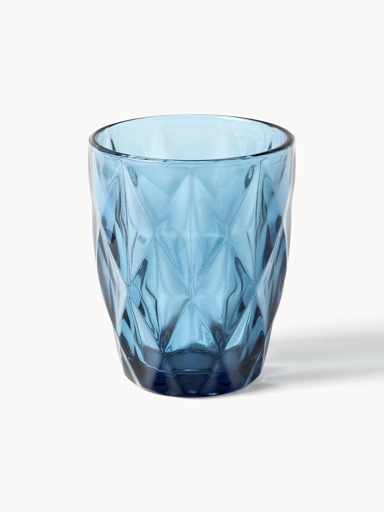 Tumblers Colorado met getextureerd patroon, 4-delig