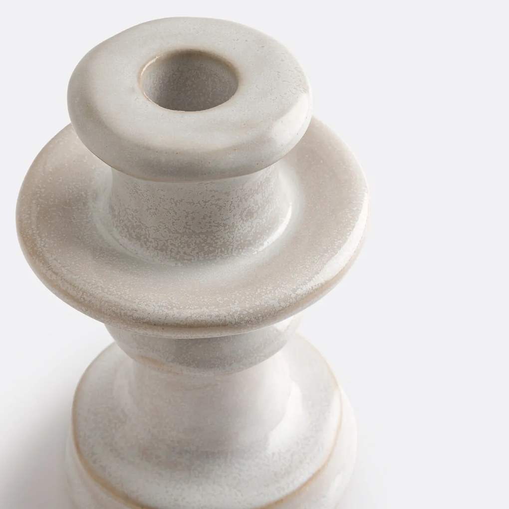 Keramische kandelaar H14,8 cm Thodri