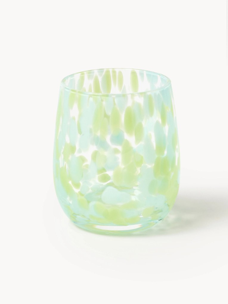 Handgemaakte glazen Yava, 4-delig