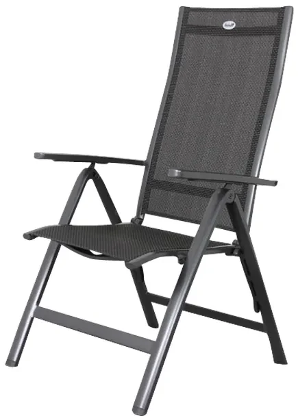 Hartman verstelbare tuinstoel Roma - Aluminium armleuning -
