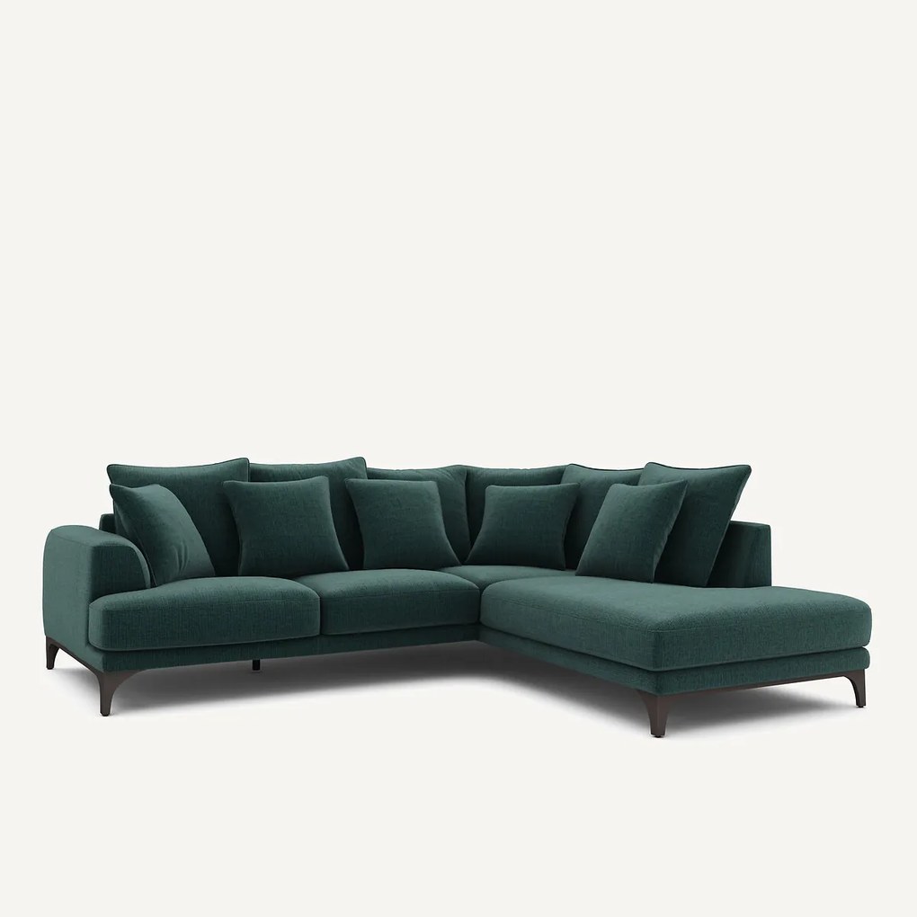 Hoekbank van gevlekt canvas, ARMENTO