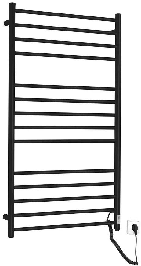 Sapho Redondo elektrische radiator 630x1160cm 130W zwart mat