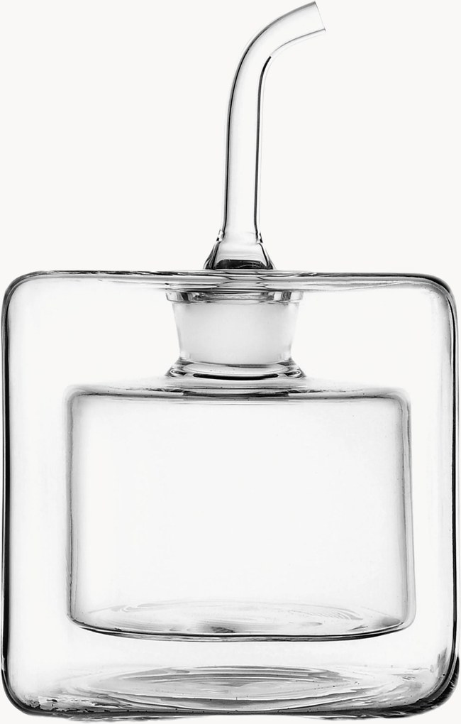 Handgemaakte azijn- en olie-dispenser Cube