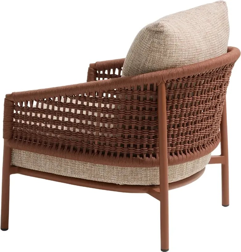 4 Seasons Outdoor Cala loungestoel Spicy Loungestoel   beige weerbestendig