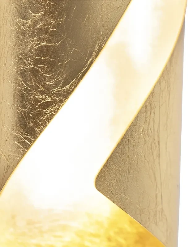 Knikerboker Hué wandlamp 37cm bladgoud