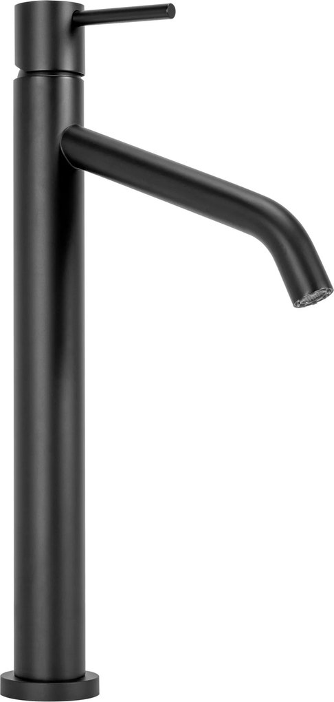 Wastafelkraan Rea Level Black High