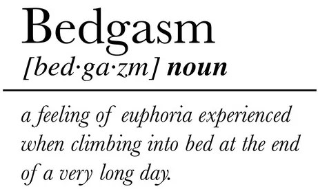 Ilustratie Quote Bedgasm, Ninola Design