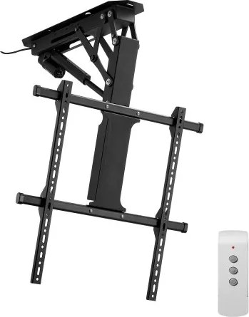 VEVOR gemotoriseerde tv-plafondbeugel voor tv's van 813 tot 1651 mm, elektrisch verstelbare inklapbare standaard met max. VESA 60 x 60 cm, geschikt voor tv's tot 40 kg.