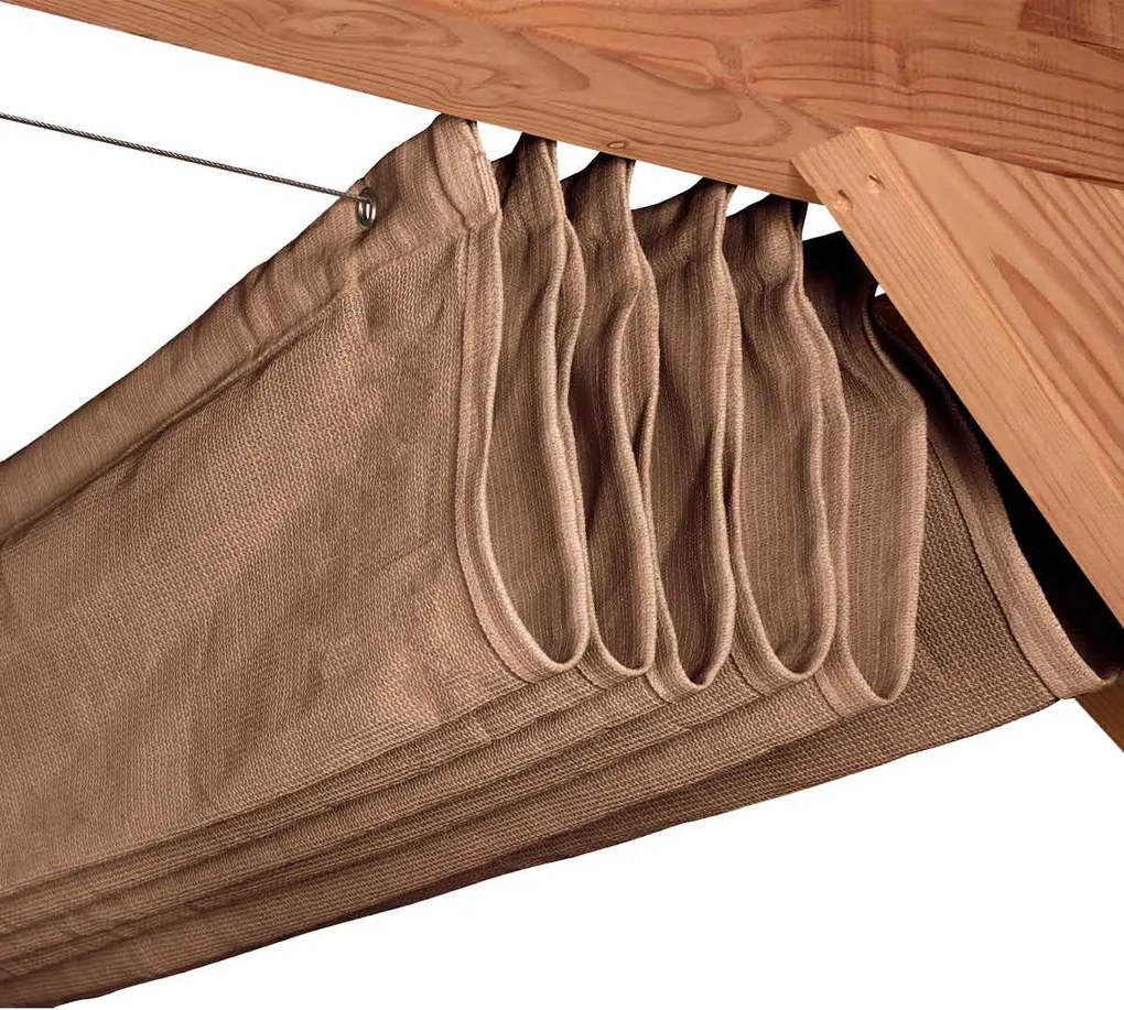 Platinum Harmonica schaduwdoek - B 2,0m L 4,0m - Zand