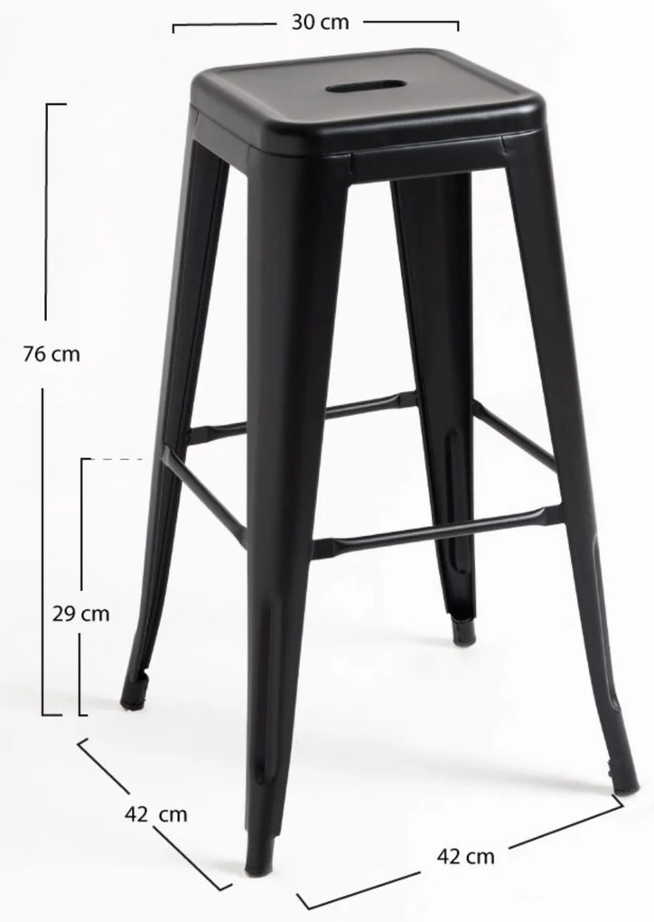 Set 4 hoge Torix krukken