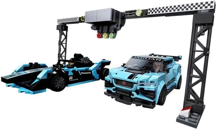LEGO Formula E Panasonic Jaguar Racing GEN2 car & Jaguar I-PACE eTROPHY - 76898
