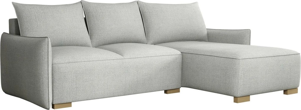 Hoekbank Columbus 226, Aanwezig, Aanwezig, 240x155x87cm, 100 kg, Poten: Hout