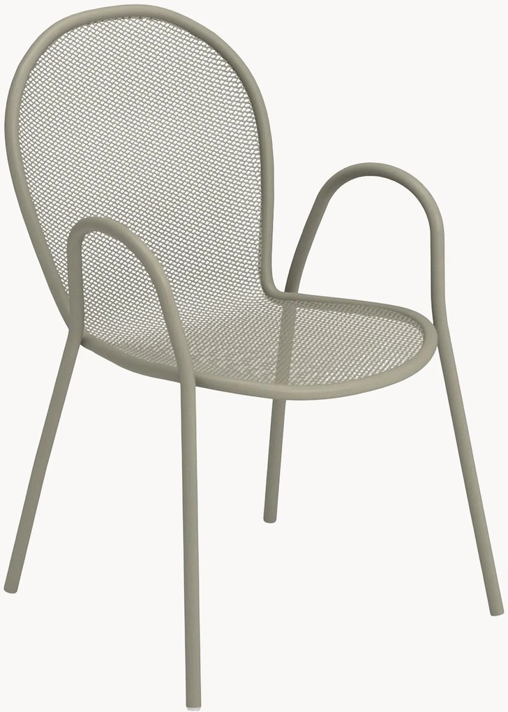 Stapelbare tuinstoel Ronda met armleuningen