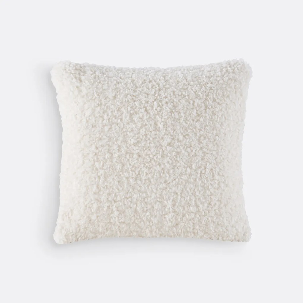 Kussenhoes in sherpa, Ouate