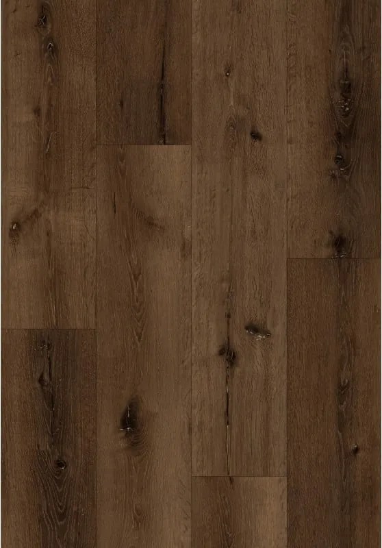 Mexen Strasburg vinylplaten 1240 x 182 mm SPC 6,5 mm, IXPE onderlaag 1,5 mm, 4 V-voeg, Eik - F1033-1240-182-505-4V1-01