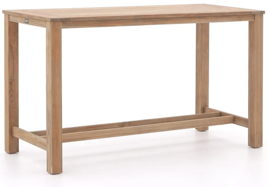 + 15% kassakorting | Bartafel ROUGH | Rechthoekig  | Tuintafel Teakhout | 180x80cm | 4 personen | Kees Smit Tuinmeubelen