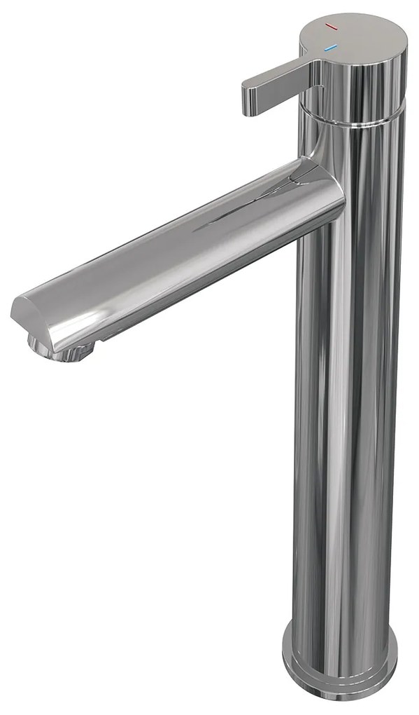 Brauer Chrome Edition ColdStart verhoogde wastafelkraan energy-saving model E chroom