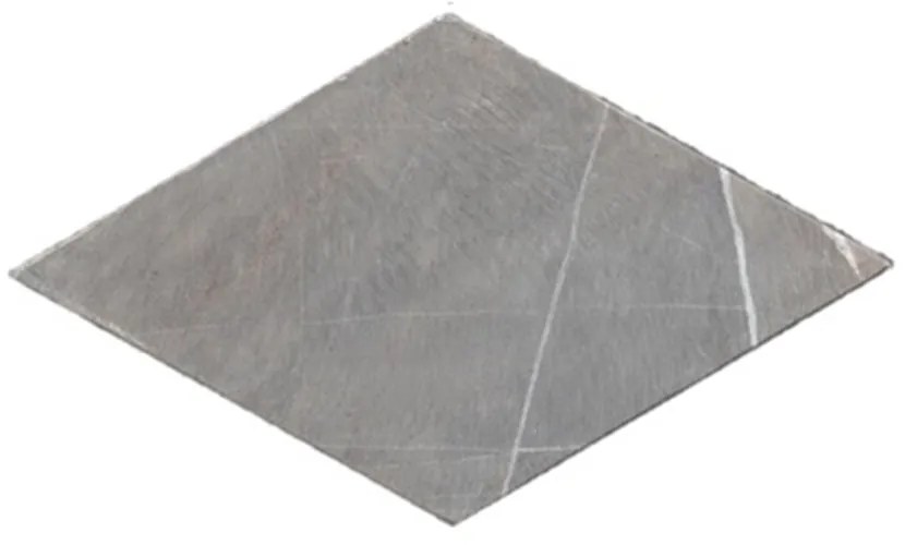 Terre d'Azur Rombo vloertegel 10x17cm antraciet