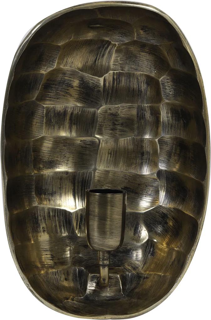 Wandlamp 33x21,5x8,5 cm MAKU antiek brons