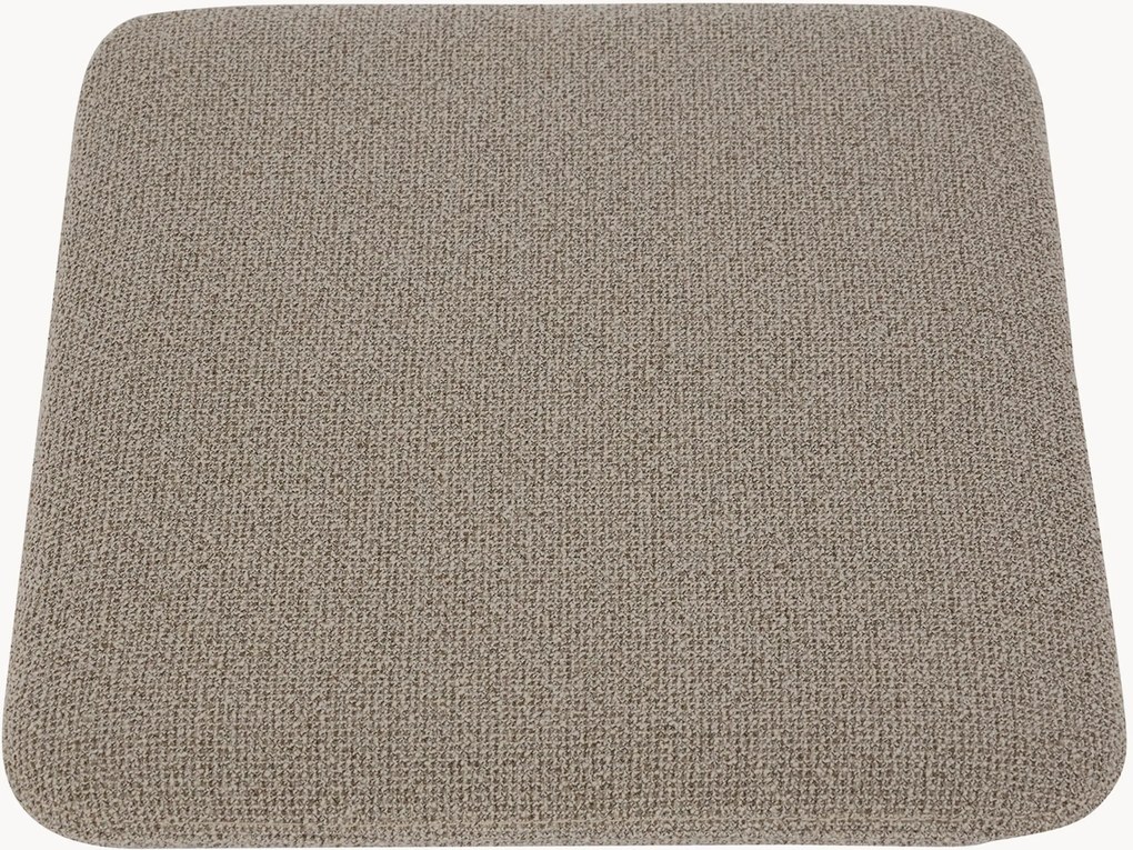 Bouclé zitkussen Curva voor krukjes