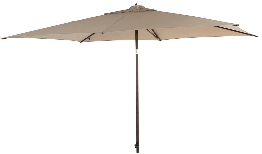 4 Seasons Azzurro stokparasol 200x300 cm beach solefin - Wenge frame