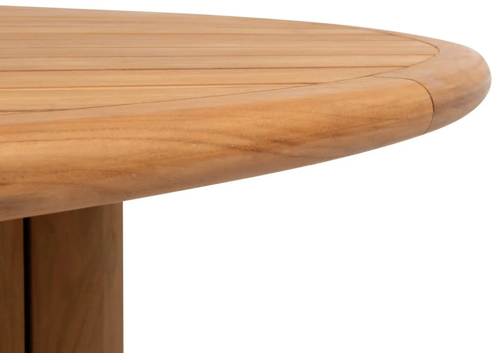 Taste by 4 Seasons Corsica teakhouten tuintafel met rond blad Ø 160 cm SALE  Tuintafel    houtkleur weerbestendig