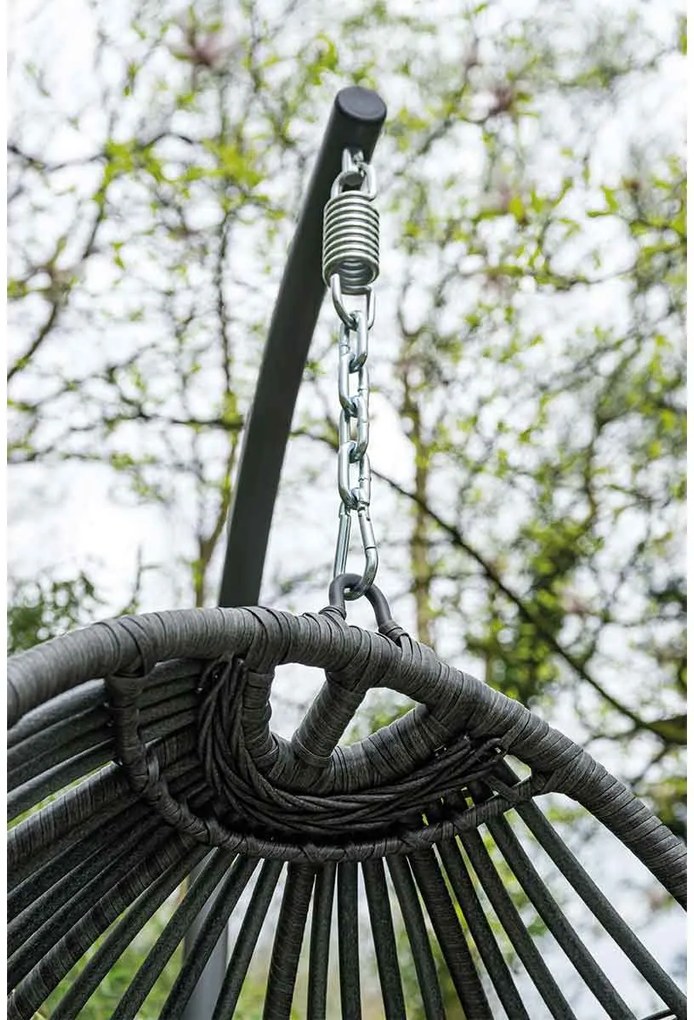 Garden Impressions Panama hangstoel swing egg - earl grey