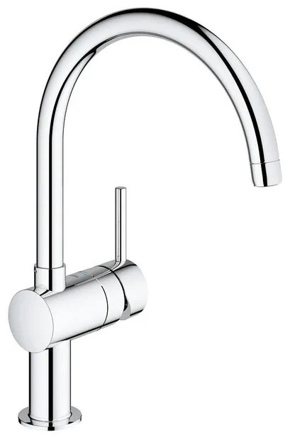 GROHE Minta Keukenkraan - hoog - draaibare ronde uitloop - chroom 32917000