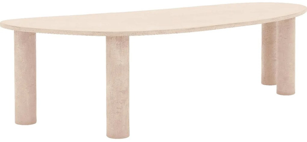 Goossens Eettafel Stone, Organisch 270 x 120 cm