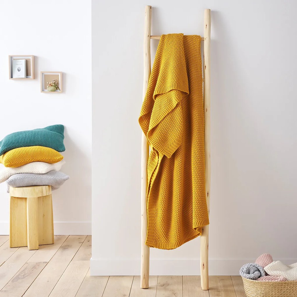 Gebreide deken Westport