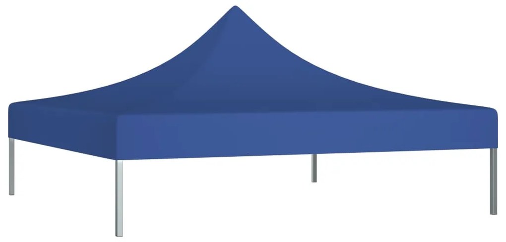 vidaXL Partytentdak 270 g/m² 2x2 m blauw