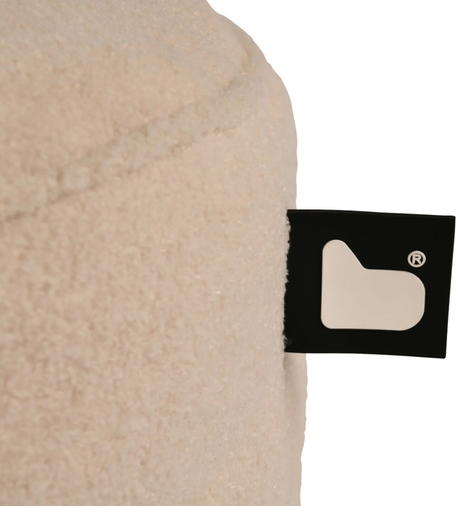 B-Poufe Indoor Poef Teddy - Ivory