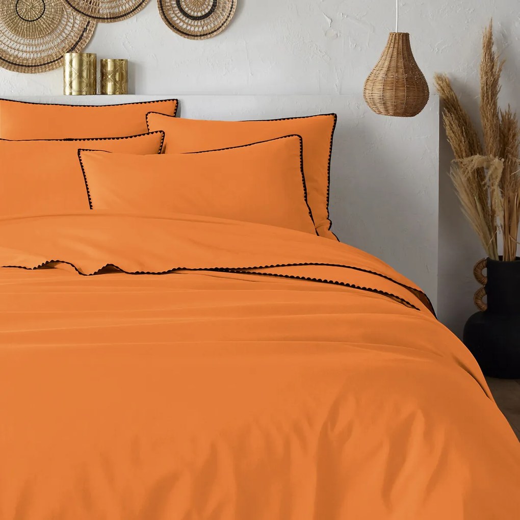 Kussensloop in gewassen katoen, Merida