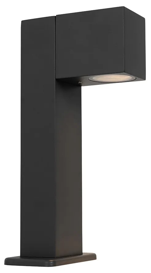 Industriële staande buitenlamp donkergrijs 30 cm IP44 - Baleno