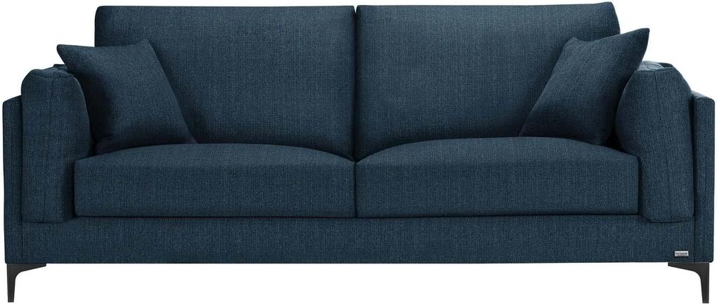 Guy Laroche Home | 3-Zitsbank Home Desire breedte 221 cm x diepte 82 cm x hoogte 95 cm blauw zitbanken - bekleding: 100% | NADUVI outlet