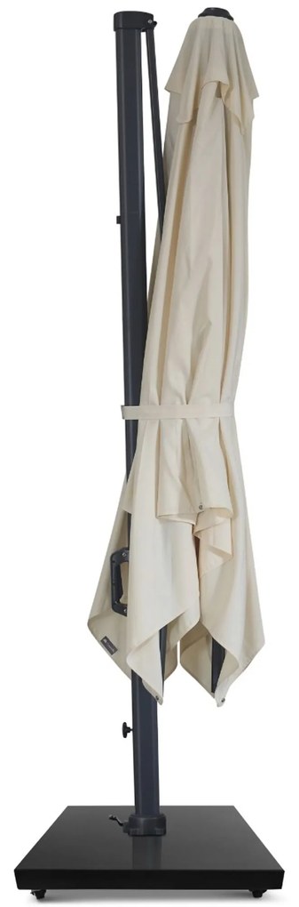 Zweefparasol  3x3m S1 (excl. voet) Taupe-naturel-bruin Camello Diego