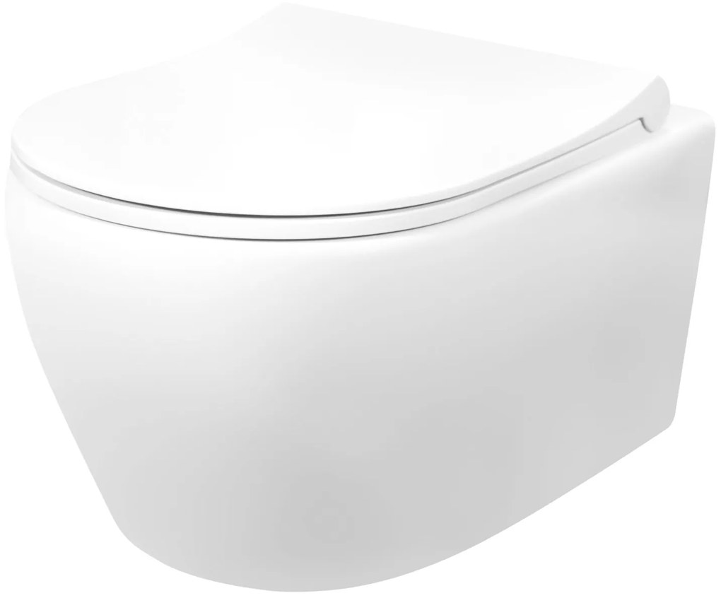 Sanigoods Acora randloos wandcloset met bidet sproeier wit