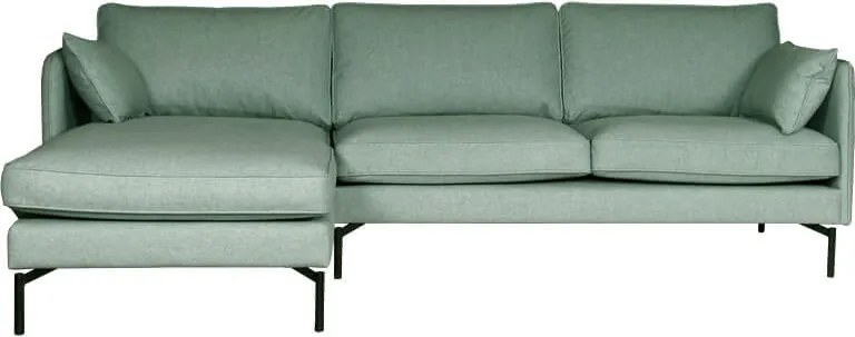 Hoekbank - Zinnia - links - stof Varese zeegroen 21