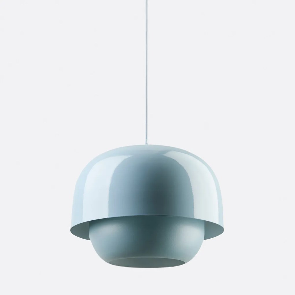Hanglamp van gekleurd metaal Ø21,4 cm, Kinoko