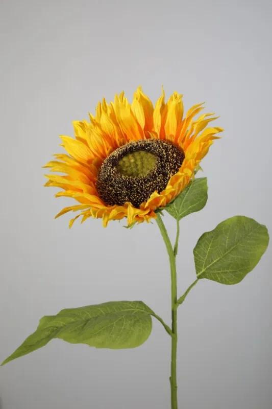 Zonnebloem - zijden bloem - geel - topkwaliteit