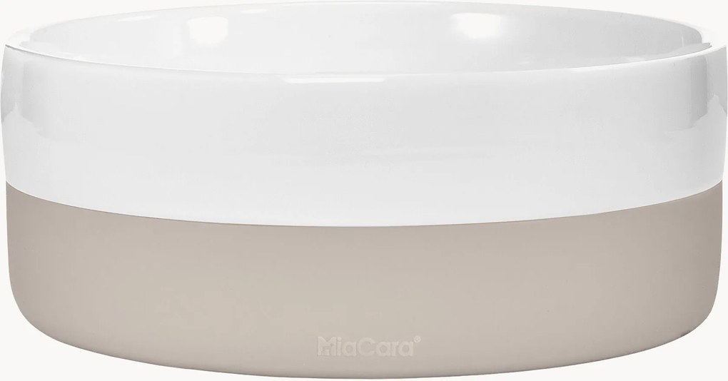 Porseleinen voerbak Coppa, verkrijgbaar in verschillende formaten