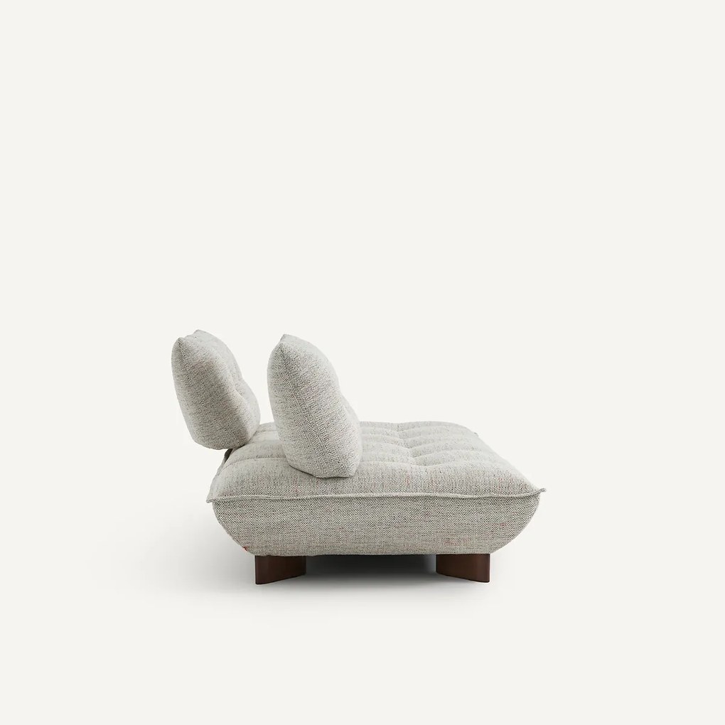 Verstelbare bank in gespikkelde keperstof, Kaori