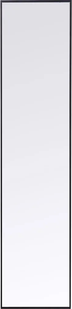 Smalle Spiegel Zwart 180x30 Cm - 30x180cm