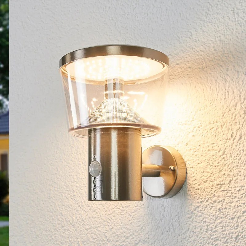 Sensor buitenwandlamp Antje met LED's - lampen-24
