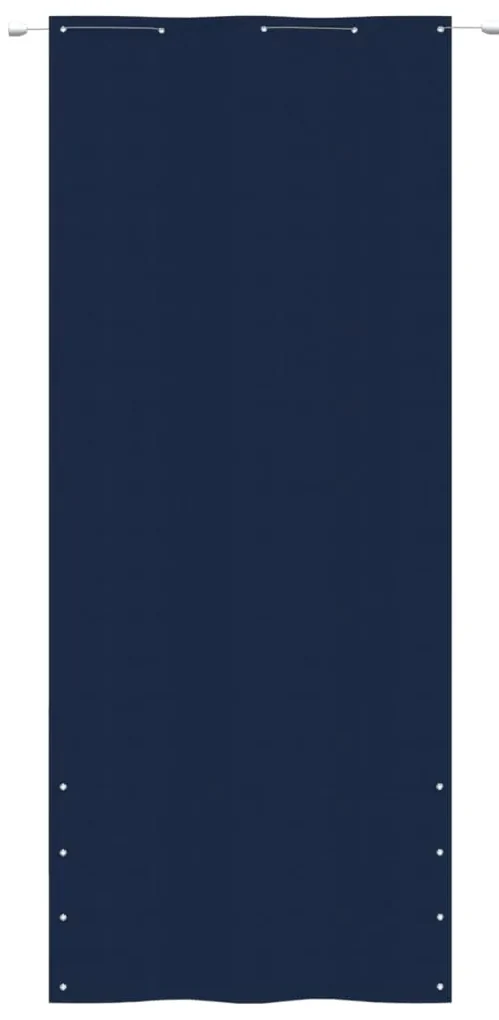 vidaXL Balkonscherm 100x240 cm oxford stof blauw
