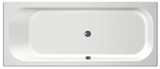 Xenz Aruba Ligbad - 190x80x48 - afvoer Midden - acryl - wit mat 6894-03