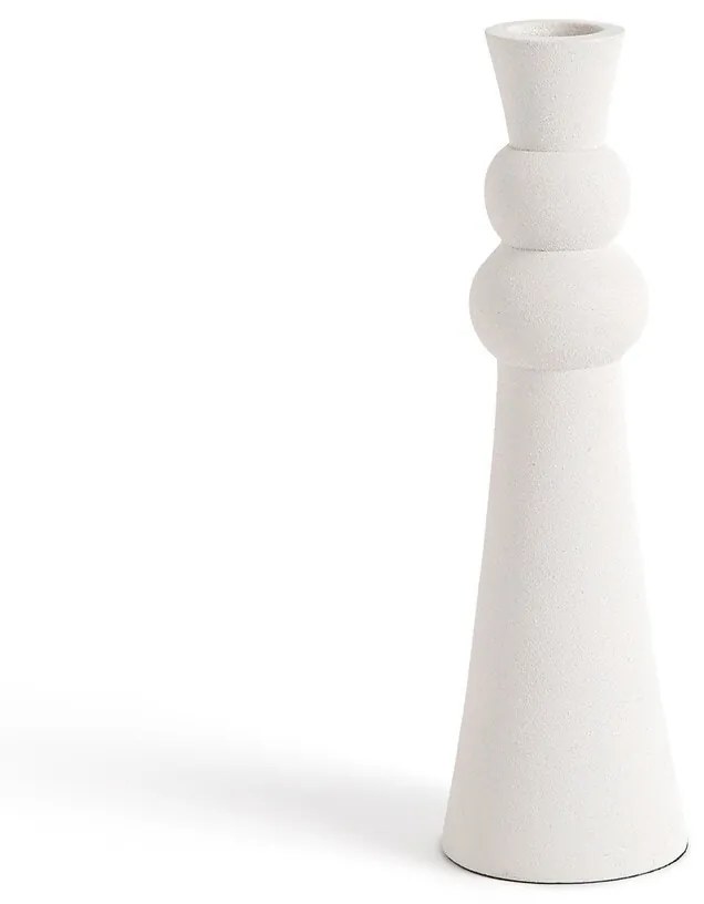 Kandelaar in aluminium H20 cm, Caspar